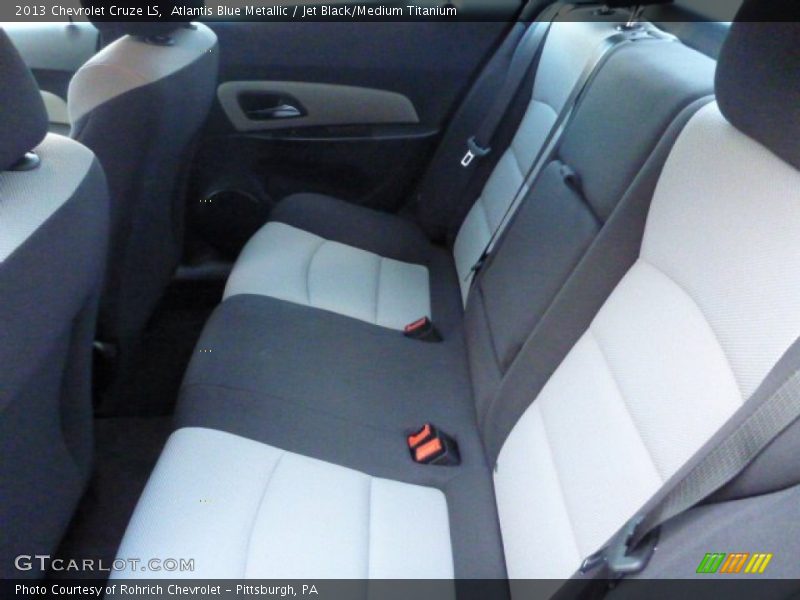 Atlantis Blue Metallic / Jet Black/Medium Titanium 2013 Chevrolet Cruze LS