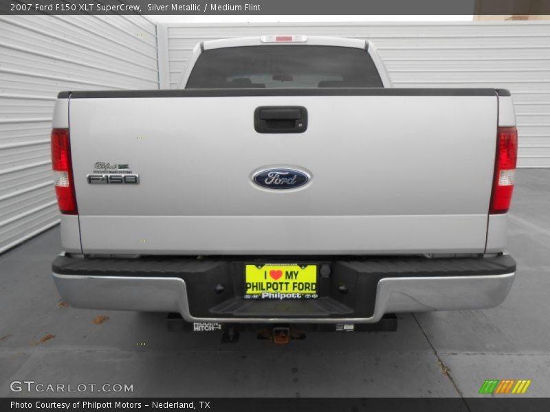 Silver Metallic / Medium Flint 2007 Ford F150 XLT SuperCrew