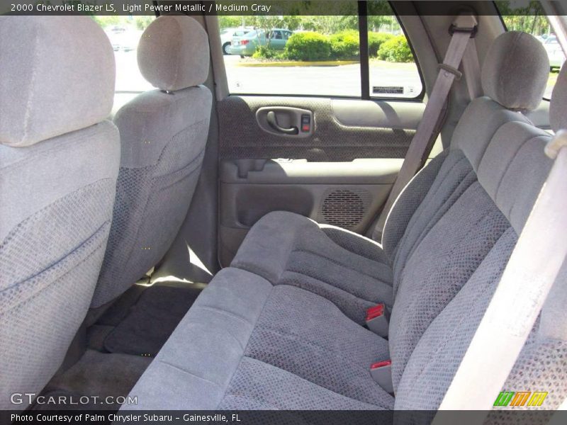 Light Pewter Metallic / Medium Gray 2000 Chevrolet Blazer LS