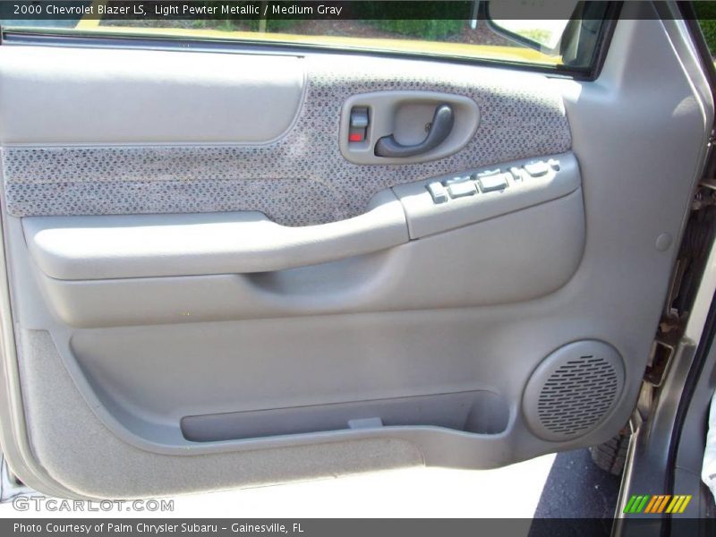 Light Pewter Metallic / Medium Gray 2000 Chevrolet Blazer LS