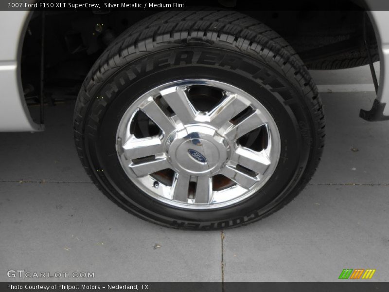 Silver Metallic / Medium Flint 2007 Ford F150 XLT SuperCrew