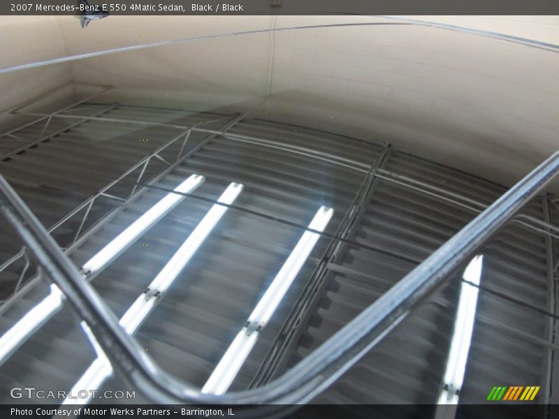 Black / Black 2007 Mercedes-Benz E 550 4Matic Sedan