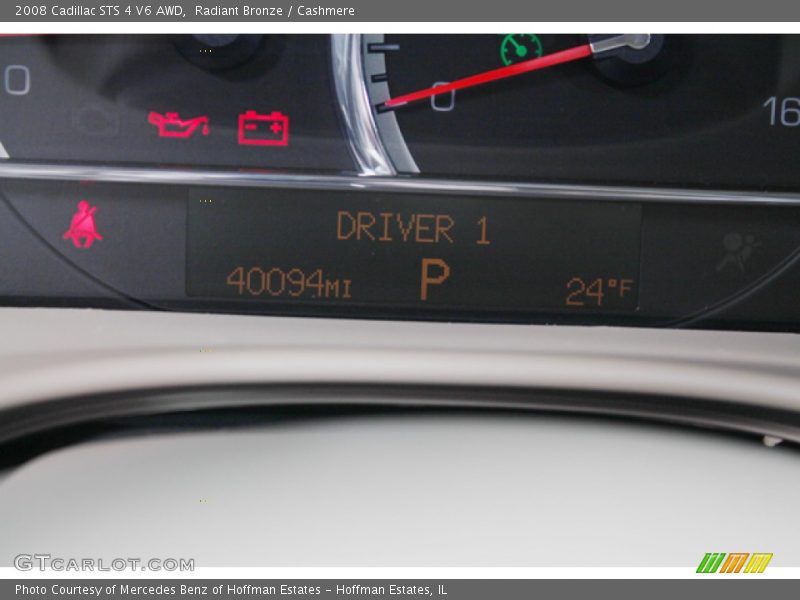 Radiant Bronze / Cashmere 2008 Cadillac STS 4 V6 AWD