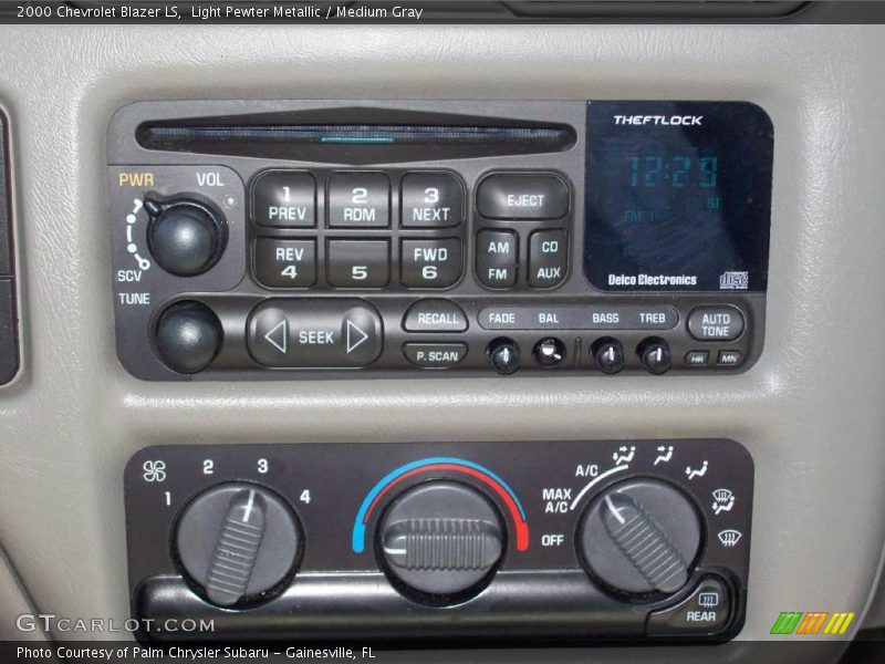 Light Pewter Metallic / Medium Gray 2000 Chevrolet Blazer LS