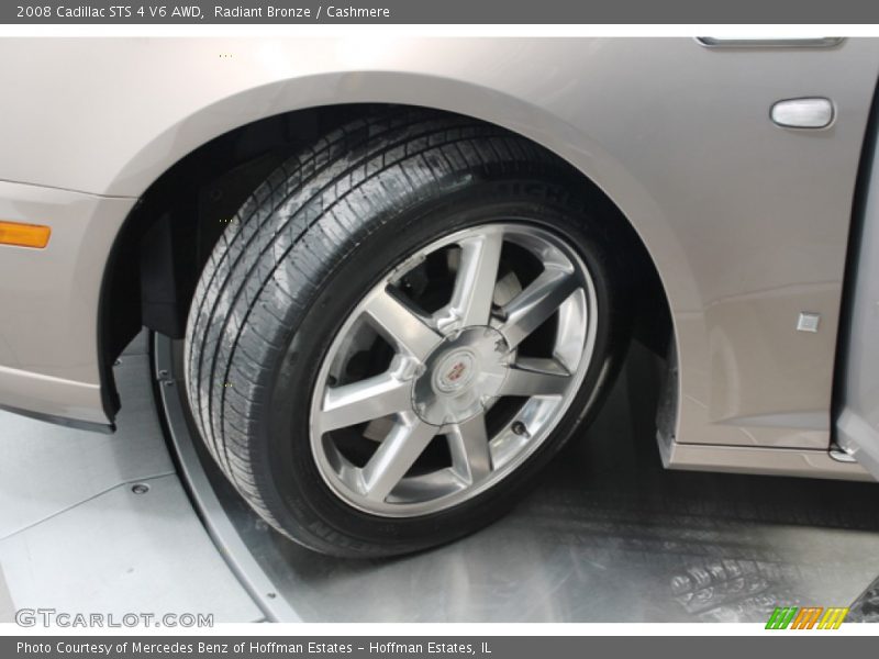 Radiant Bronze / Cashmere 2008 Cadillac STS 4 V6 AWD