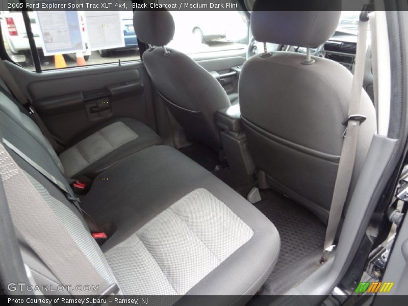 Black Clearcoat / Medium Dark Flint 2005 Ford Explorer Sport Trac XLT 4x4