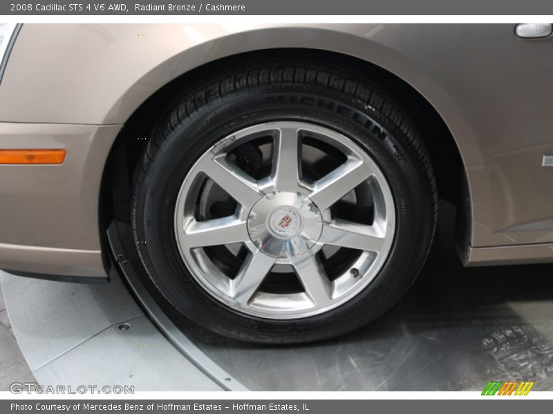 Radiant Bronze / Cashmere 2008 Cadillac STS 4 V6 AWD