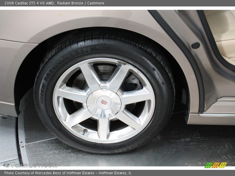 Radiant Bronze / Cashmere 2008 Cadillac STS 4 V6 AWD