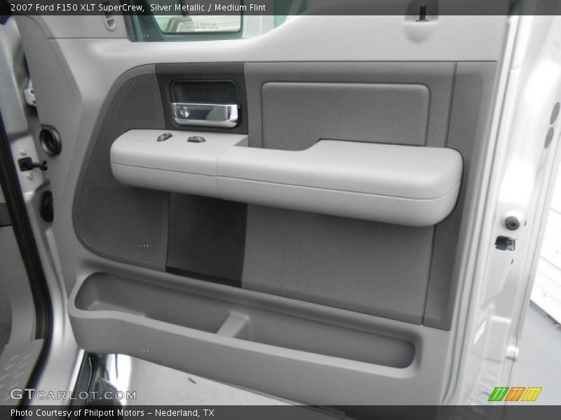 Silver Metallic / Medium Flint 2007 Ford F150 XLT SuperCrew
