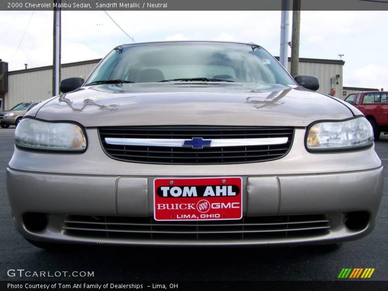 Sandrift Metallic / Neutral 2000 Chevrolet Malibu Sedan