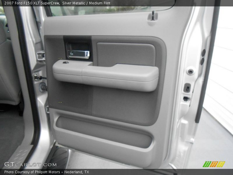 Silver Metallic / Medium Flint 2007 Ford F150 XLT SuperCrew