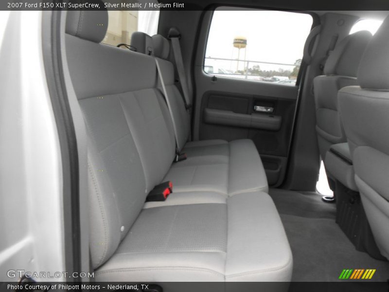 Silver Metallic / Medium Flint 2007 Ford F150 XLT SuperCrew