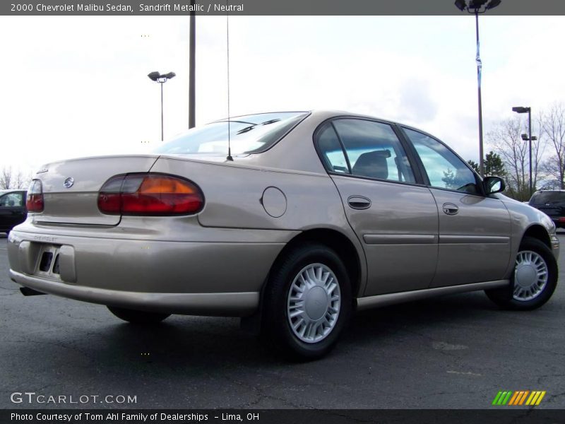Sandrift Metallic / Neutral 2000 Chevrolet Malibu Sedan