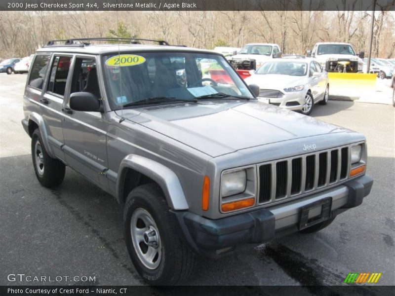 Front 3/4 View of 2000 Cherokee Sport 4x4