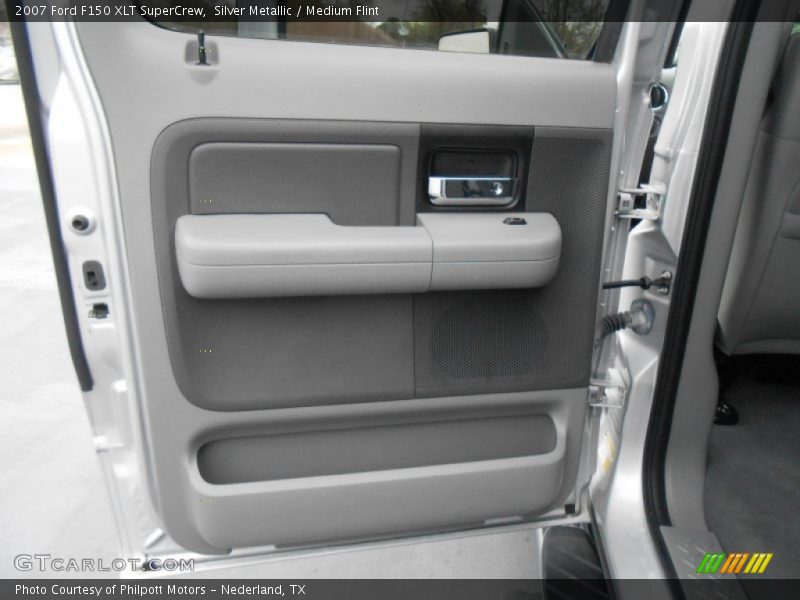 Silver Metallic / Medium Flint 2007 Ford F150 XLT SuperCrew