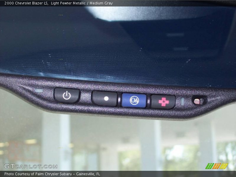 Light Pewter Metallic / Medium Gray 2000 Chevrolet Blazer LS