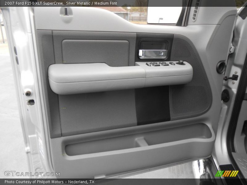 Silver Metallic / Medium Flint 2007 Ford F150 XLT SuperCrew