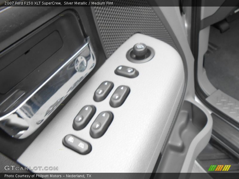 Silver Metallic / Medium Flint 2007 Ford F150 XLT SuperCrew