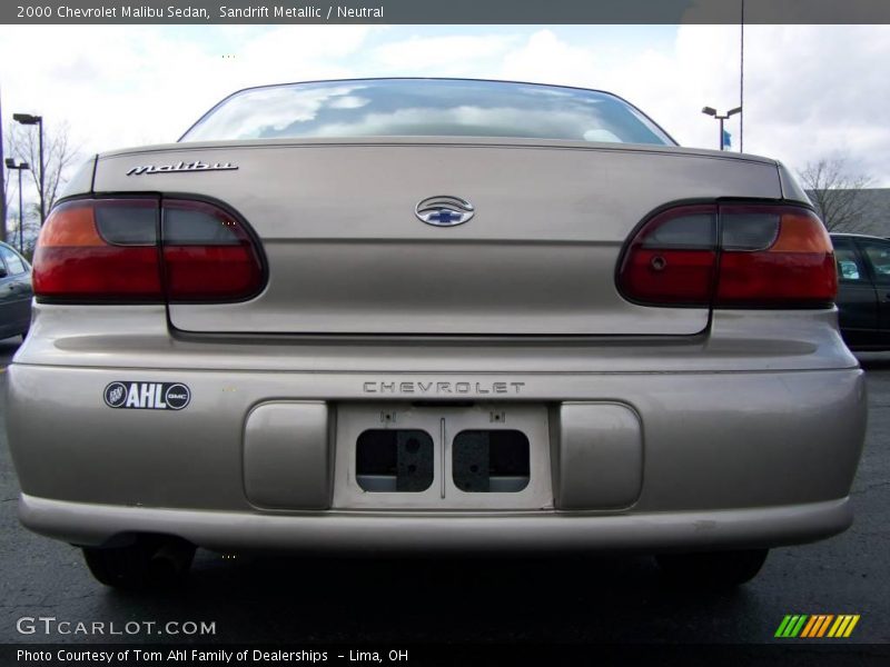 Sandrift Metallic / Neutral 2000 Chevrolet Malibu Sedan