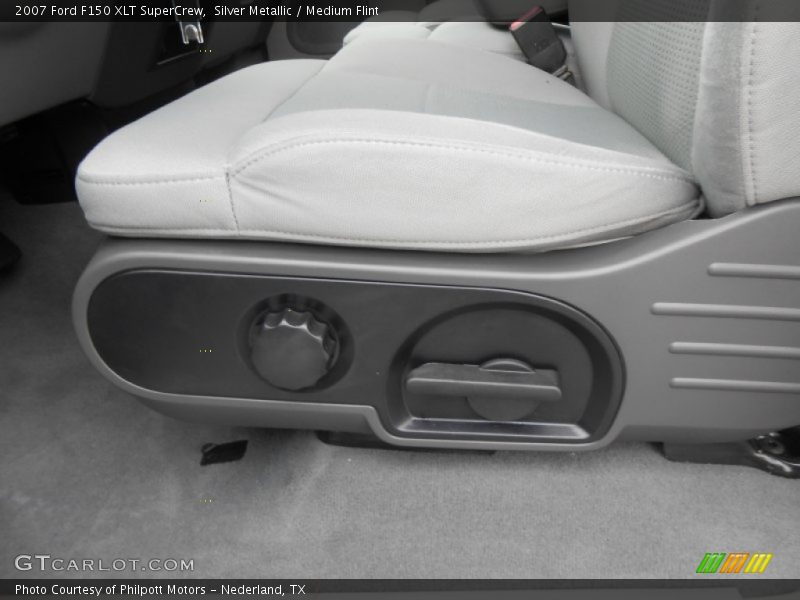 Silver Metallic / Medium Flint 2007 Ford F150 XLT SuperCrew
