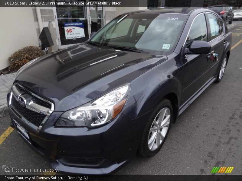 Graphite Gray Metallic / Black 2013 Subaru Legacy 2.5i Premium