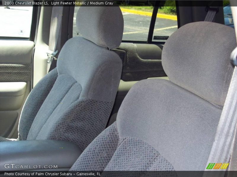 Light Pewter Metallic / Medium Gray 2000 Chevrolet Blazer LS