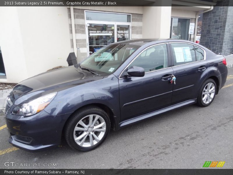 Graphite Gray Metallic / Black 2013 Subaru Legacy 2.5i Premium