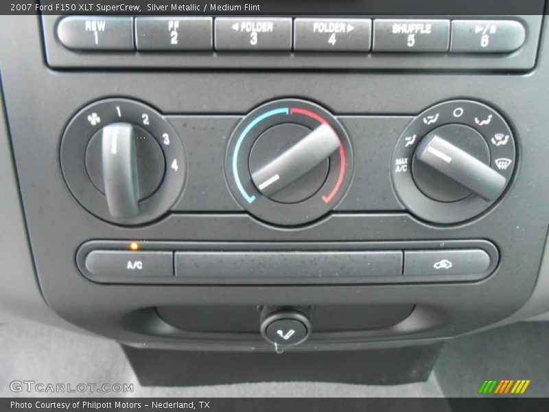 Silver Metallic / Medium Flint 2007 Ford F150 XLT SuperCrew
