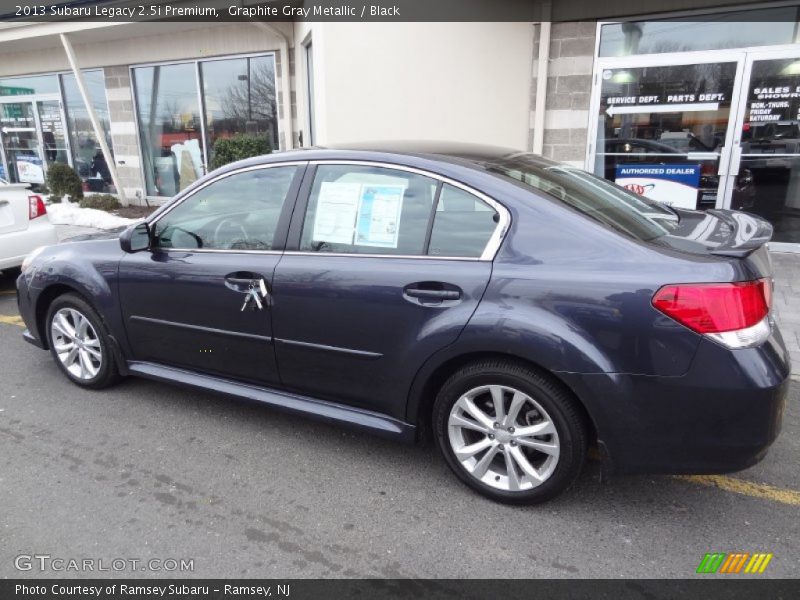 Graphite Gray Metallic / Black 2013 Subaru Legacy 2.5i Premium