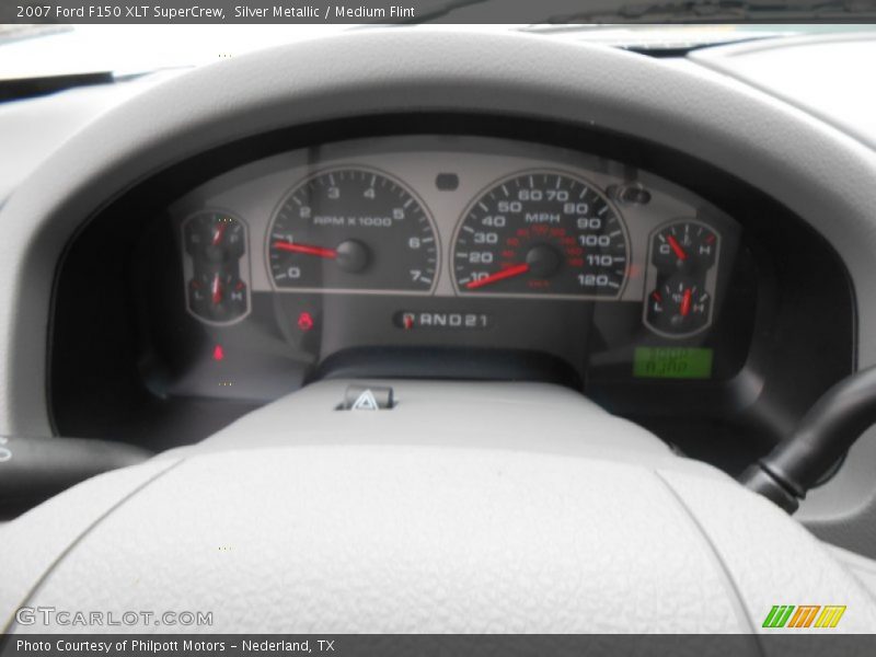 Silver Metallic / Medium Flint 2007 Ford F150 XLT SuperCrew