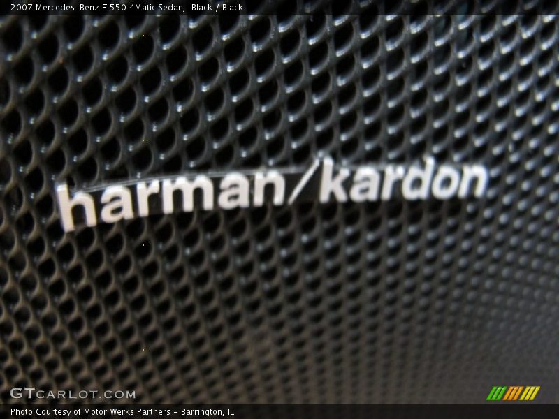 Black / Black 2007 Mercedes-Benz E 550 4Matic Sedan