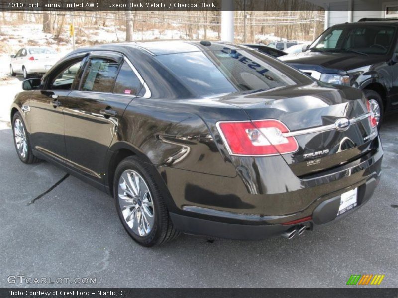 Tuxedo Black Metallic / Charcoal Black 2010 Ford Taurus Limited AWD