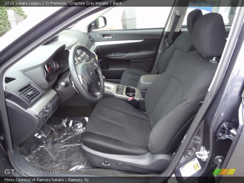 Graphite Gray Metallic / Black 2013 Subaru Legacy 2.5i Premium