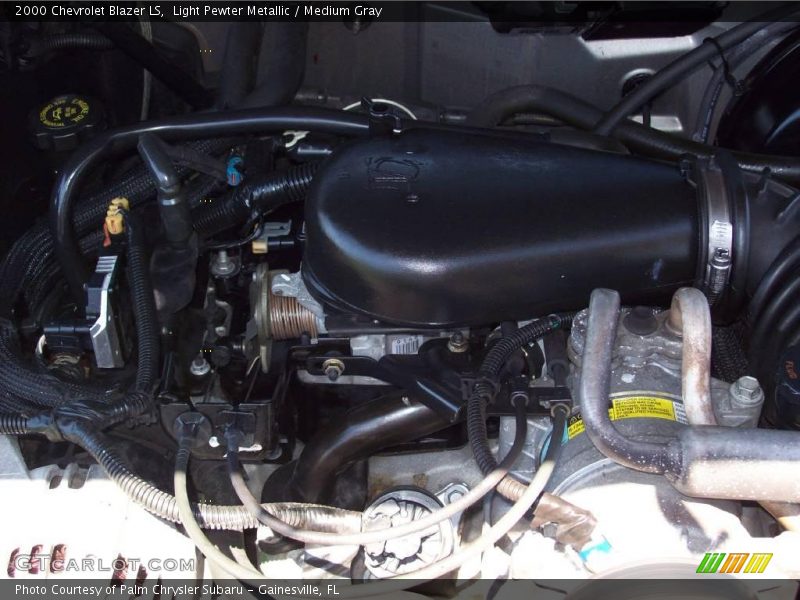 Light Pewter Metallic / Medium Gray 2000 Chevrolet Blazer LS