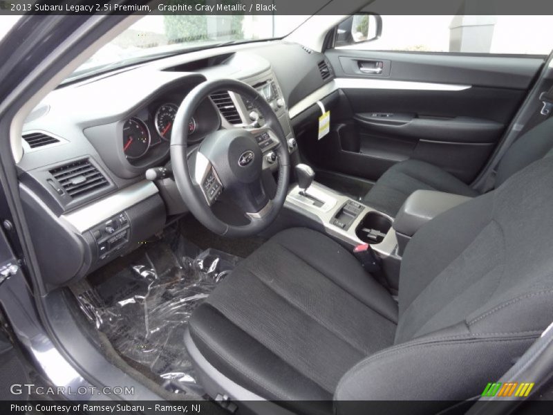 Graphite Gray Metallic / Black 2013 Subaru Legacy 2.5i Premium
