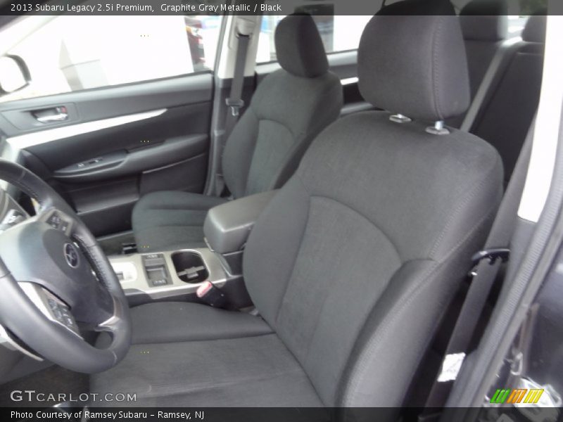 Graphite Gray Metallic / Black 2013 Subaru Legacy 2.5i Premium