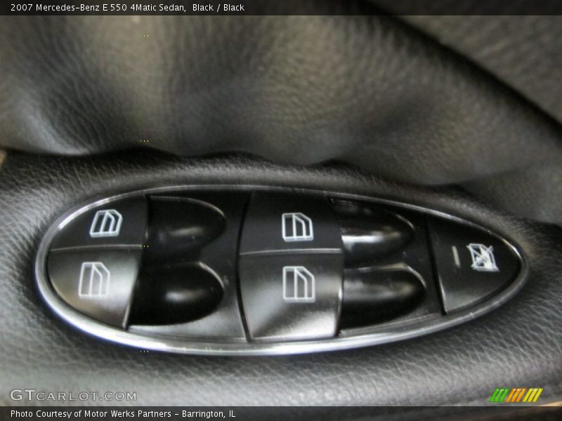 Black / Black 2007 Mercedes-Benz E 550 4Matic Sedan