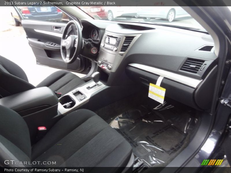 Graphite Gray Metallic / Black 2013 Subaru Legacy 2.5i Premium