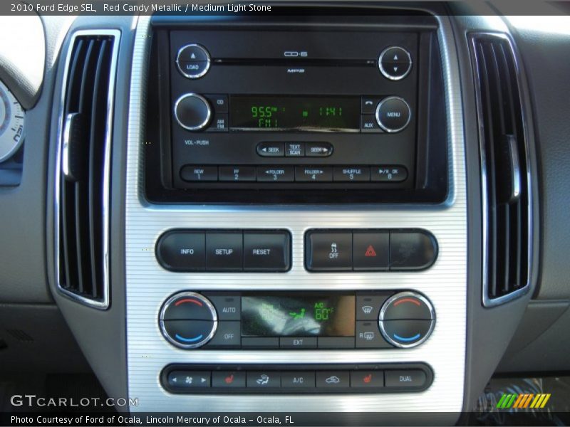 Controls of 2010 Edge SEL