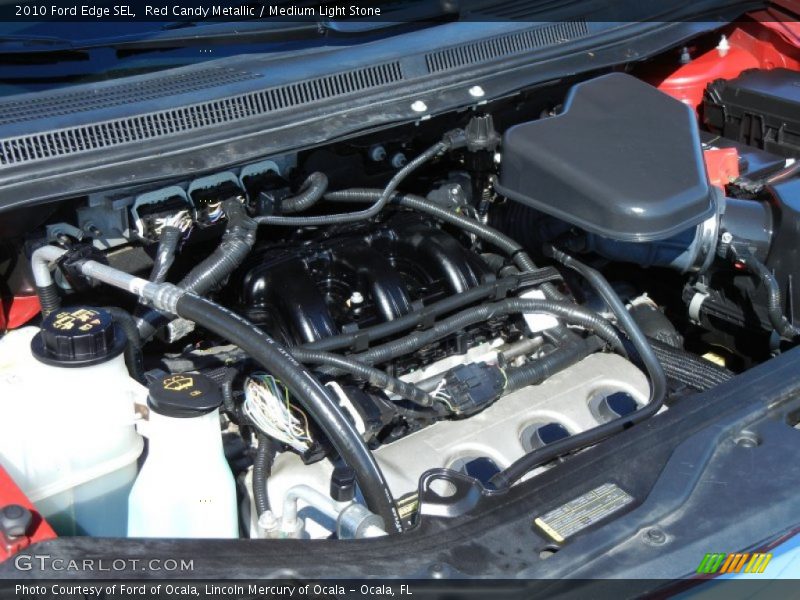  2010 Edge SEL Engine - 3.5 Liter DOHC 24-Valve iVCT Duratec V6