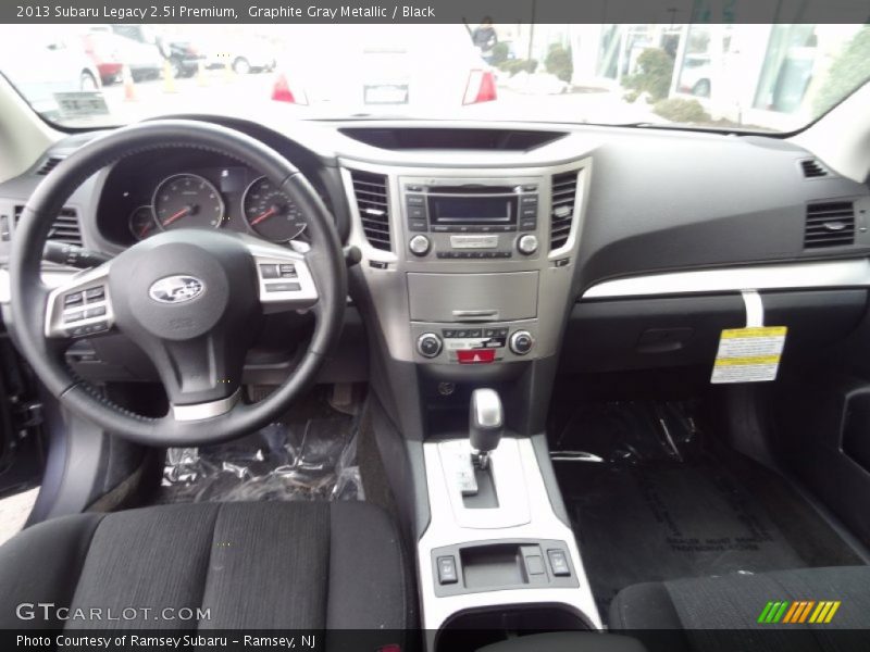 Graphite Gray Metallic / Black 2013 Subaru Legacy 2.5i Premium
