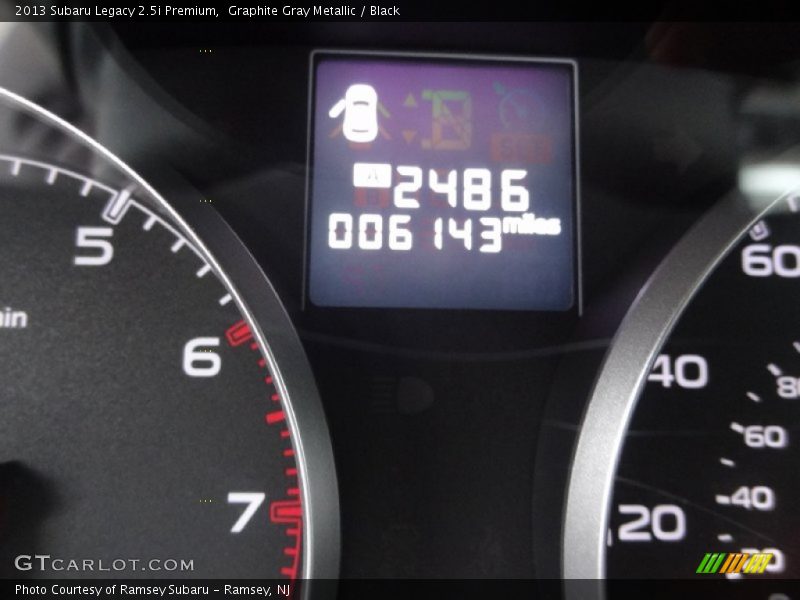 Graphite Gray Metallic / Black 2013 Subaru Legacy 2.5i Premium