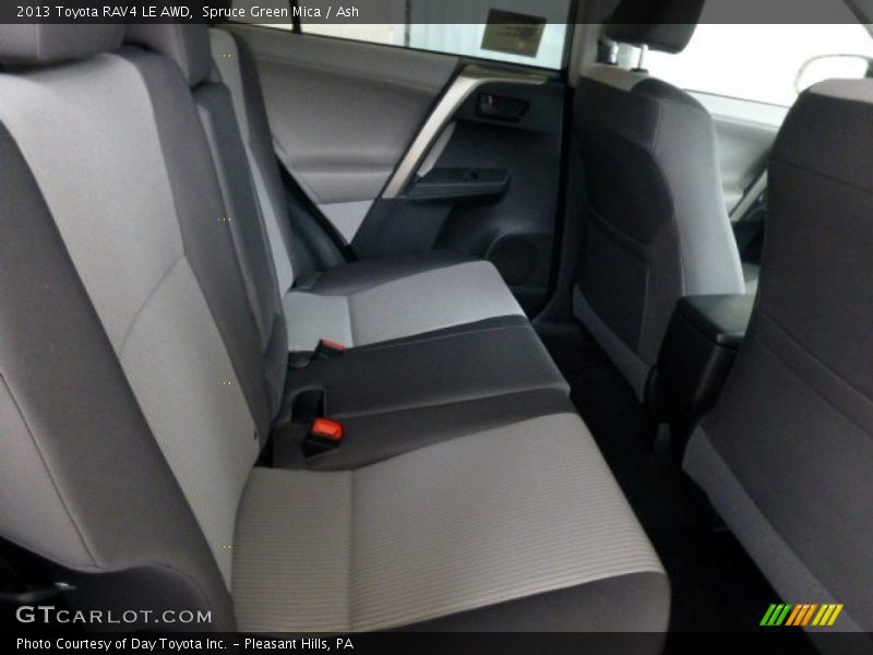 Spruce Green Mica / Ash 2013 Toyota RAV4 LE AWD