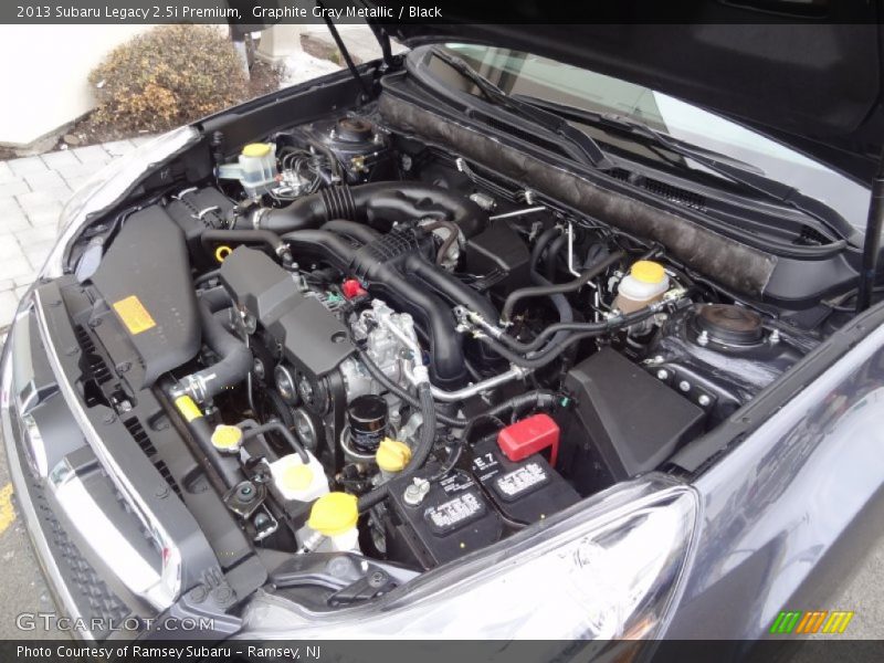 Graphite Gray Metallic / Black 2013 Subaru Legacy 2.5i Premium