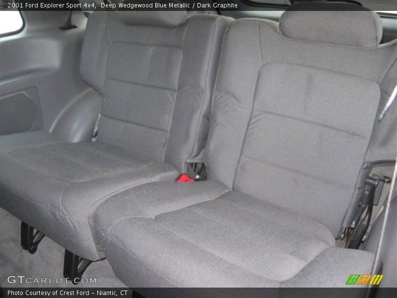 Deep Wedgewood Blue Metallic / Dark Graphite 2001 Ford Explorer Sport 4x4