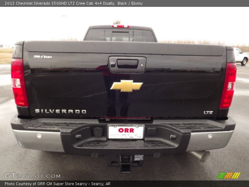 Black / Ebony 2013 Chevrolet Silverado 3500HD LTZ Crew Cab 4x4 Dually