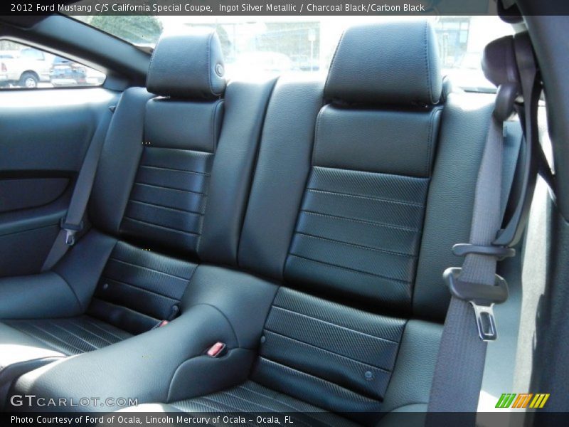 Ingot Silver Metallic / Charcoal Black/Carbon Black 2012 Ford Mustang C/S California Special Coupe