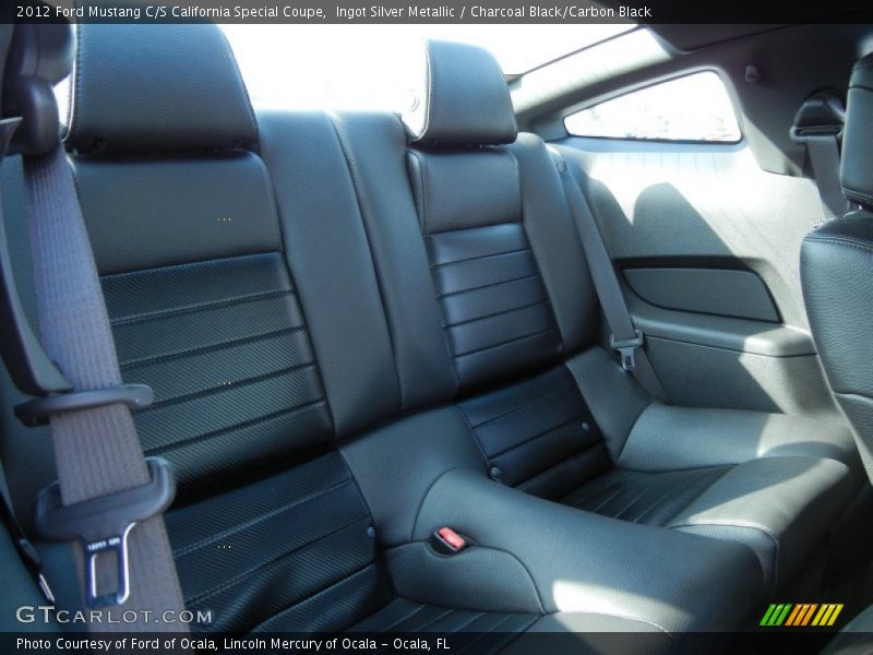 Rear Seat of 2012 Mustang C/S California Special Coupe