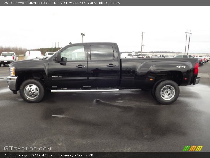  2013 Silverado 3500HD LTZ Crew Cab 4x4 Dually Black