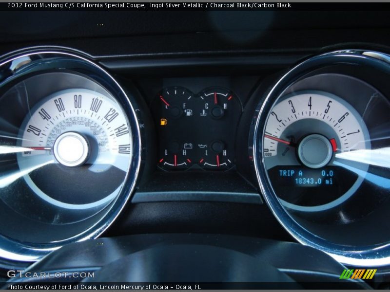  2012 Mustang C/S California Special Coupe C/S California Special Coupe Gauges